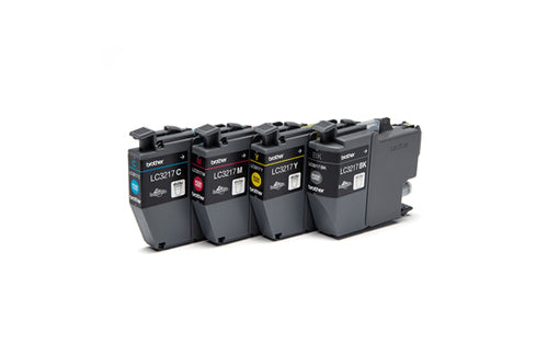 Brother LC-3217VAL ink cartridge 4 pc(s) Original Black, Cyan, Magenta, Yellow Brother LC-3217VAL ink cartridge 4 pc(s) Original Black, Cyan, Magenta, Yellow